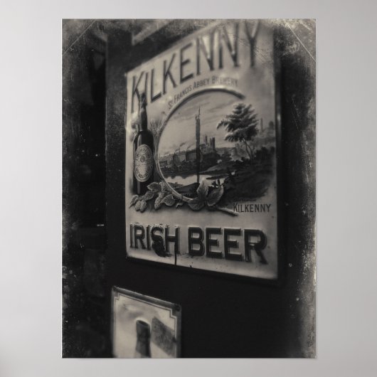 Kilkenny Irish Beer Poster (Voorkant)