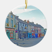 Kilkenny Street, Ierland, Ceramic Ornament (Voorkant)