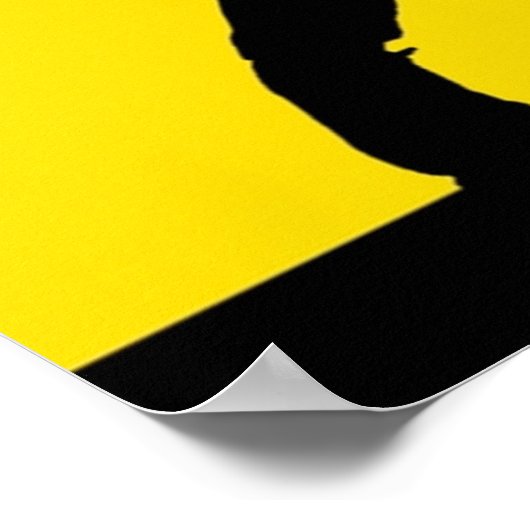 KILL BILL Minimal Silhouette Poster (Hoek)