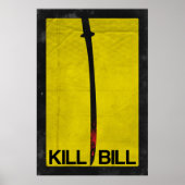 Kill Bill minimalist Poster (Voorkant)