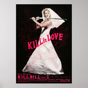 Kill Bill Volume 2  Japanse film Poster