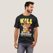 Kill Homophobia with Cuteness Equality T-shirt (Voorkant volledig)