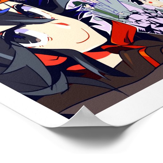 Kill la Kill Ryuko en Mako Kill la Kill anime g. Poster (Hoek)