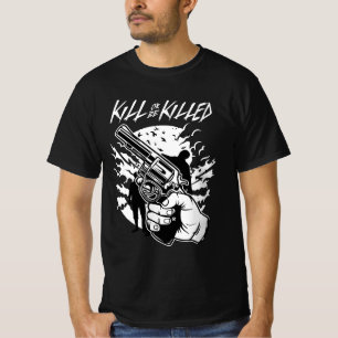 Kill or be Killed Jongens & Meisjes Nieuw Hallowee T-shirt