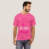Kill Tony Podcast Pink Maneki Neko Lucky Cat T-shirt (Voorkant volledig)