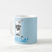 Kill uit! Hockey Polar Beer Mok (Voorkant links)