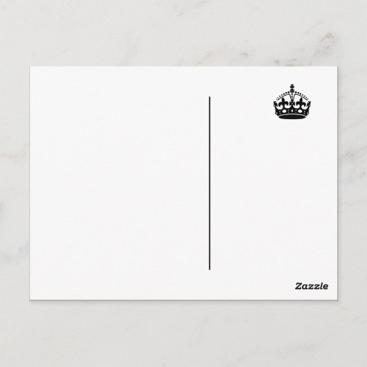 Kill Zombies Briefkaart (Achterkant)