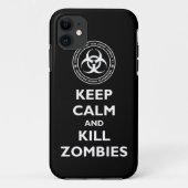 Kill Zombies Case-Mate iPhone Case (Achterkant)