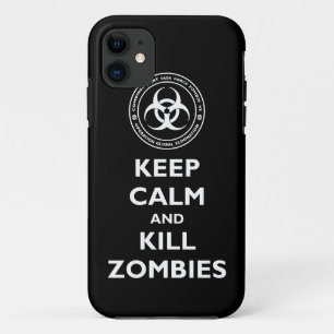 Kill Zombies iPhone 11 Hoesje
