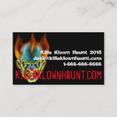 Killa Klown-Visitekaartje Visitekaartje (Achterkant)