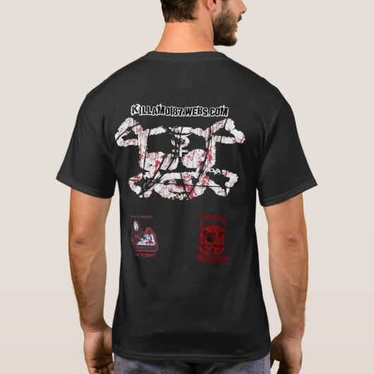 Killa-mo 187 Laatste van Tha Immortalz #2 T-shirt (Achterkant)