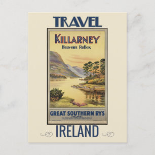  Killarney België Treinreizen Briefkaart