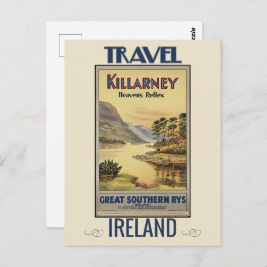  Killarney België Treinreizen Briefkaart (Voorkant / Achterkant)