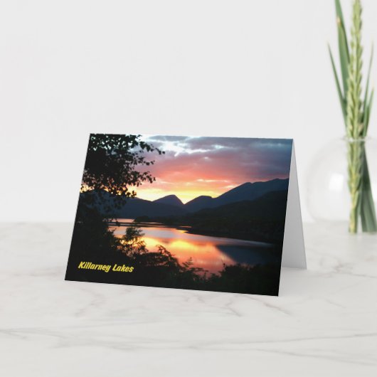 Killarney Feestdagen Kaart (Voorkant)