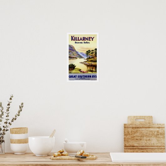 Killarney ~ Heaven's Reflex Poster (Keuken)