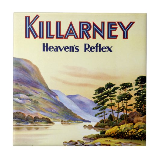 Killarney ~ Heaven's Reflex Tegeltje (Voorkant)