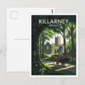 Killarney Ierland Briefkaart (Voorkant / Achterkant)