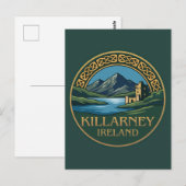 Killarney Ierland Briefkaart (Voorkant / Achterkant)