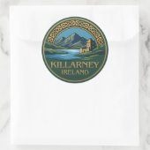 Killarney Ierland Ronde Sticker (Tas)