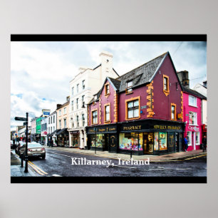 Killarney, Ierland straatbeeld Poster