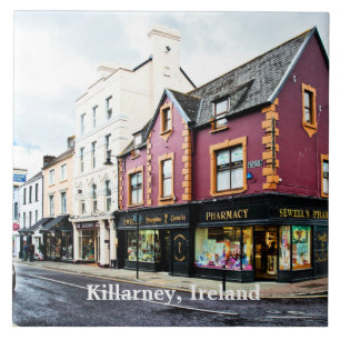 Killarney, Ierland straatbeeld Tegeltje