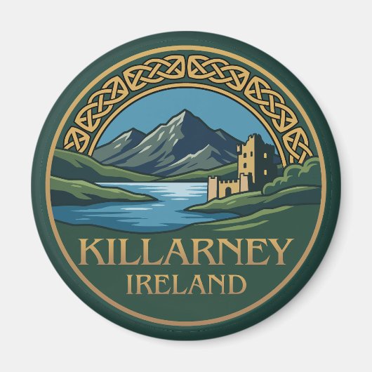 Killarney Ireland Magneet (Voorkant)