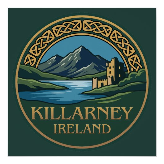 Killarney Ireland Perfect Poster (Voorkant)