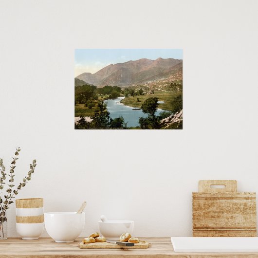 Killarney Ireland print, MacGillycuddy's Reeks Poster (Keuken)