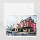 Killarney, Ireland street uitzicht Briefkaart (Voorkant / Achterkant)