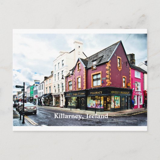 Killarney, Ireland street uitzicht Briefkaart (Voorkant)