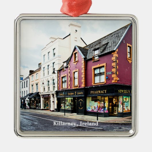 Killarney, Ireland street view Postcard Metalen Ornament (Voorkant)