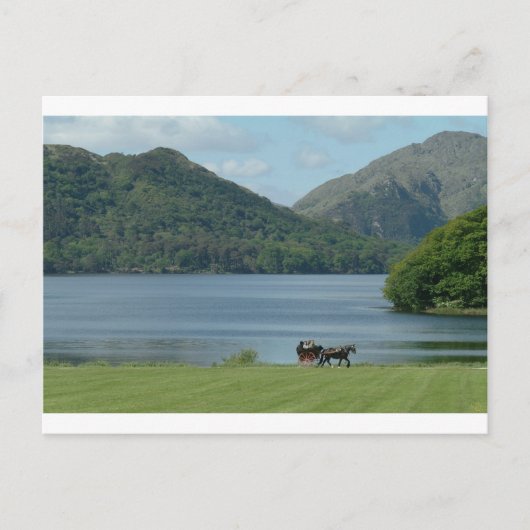 Killarney Lakes en Jarvey Briefkaart (Voorkant)