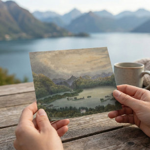 Killarney-meer ansichtkaart feestdagenkaart