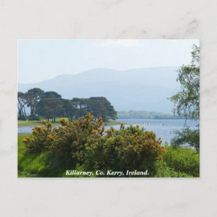Killarney meer, County Kerry, Ierland Briefkaart