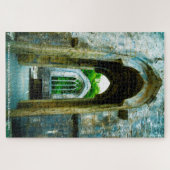 Killarney Muckross Abbey Kerry Ireland. Jigzaag Pu Legpuzzel (Horizontaal)