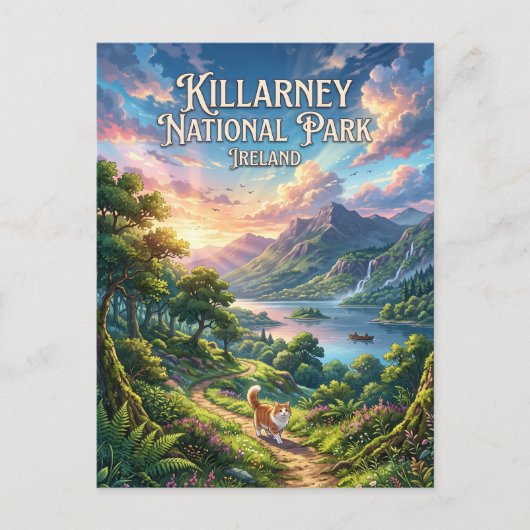 Killarney Nationaal Park Ierland Briefkaart (Voorkant)
