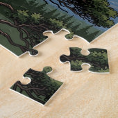 Killarney nationaal park vintage reis legpuzzel (Zijkant)