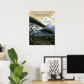 Killarney nationaal park vintage reis poster (Thuiskantoor)