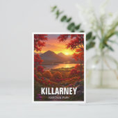 Killarney National Park Ierland Reizen Briefkaart (Staand voorkant)