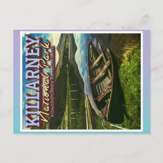 KILLARNEY NATIONAL PARK - KILLARNEY IERLAND BRIEFKAART (Voorkant)
