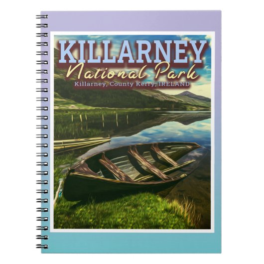 KILLARNEY NATIONAL PARK - KILLARNEY IERLAND NOTITIEBOEK (Voorkant)