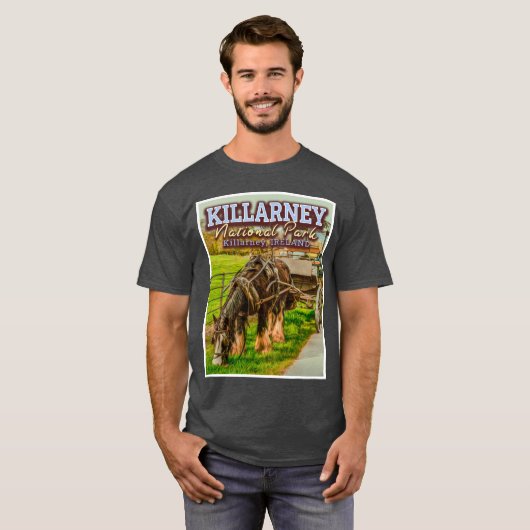 KILLARNEY NATIONAL PARK - KILLARNEY IERLAND T-SHIRT (Voorkant volledig)