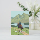 Killarney National Park - Paardrijden Briefkaart (Staand voorkant)