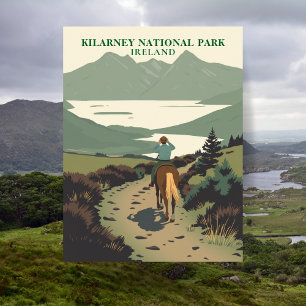 Killarney National Park Paardrijden Reizen Briefkaart