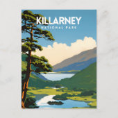 Killarney National Park - Traditionele reisposter Briefkaart (Voorkant)