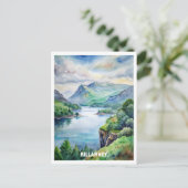 Killarney National Park Waterverf Schilderen Briefkaart (Staand voorkant)