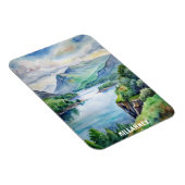 Killarney National Park Waterverf Schilderen Magneet (Rechterzijde)