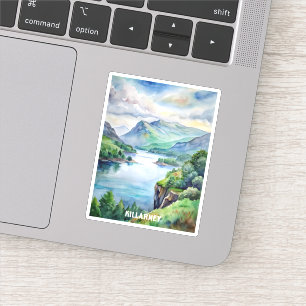 Killarney National Park Waterverf Schilderen Sticker