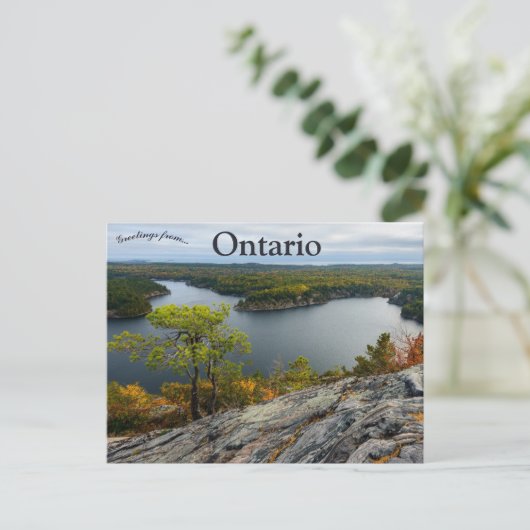 Killarney Provincial Park, Ontario, Verenigde Stat Briefkaart (Staand voorkant)