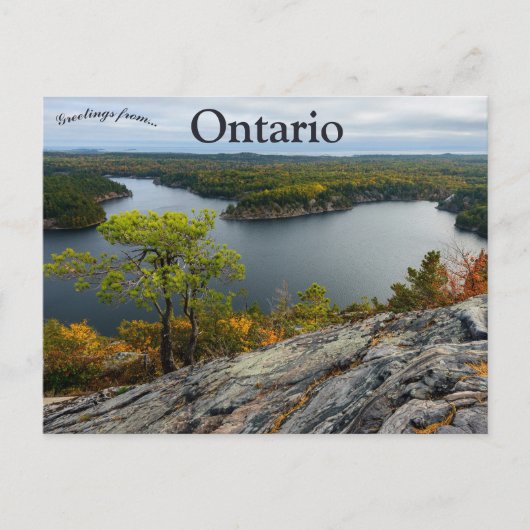 Killarney Provincial Park, Ontario, Verenigde Stat Briefkaart (Voorkant)